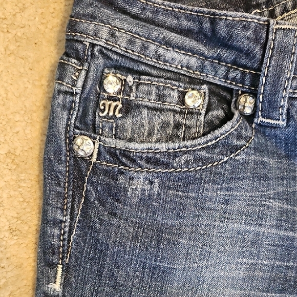 Miss Me Dark Blue Boot Cut Jeans - Picture 9 of 13